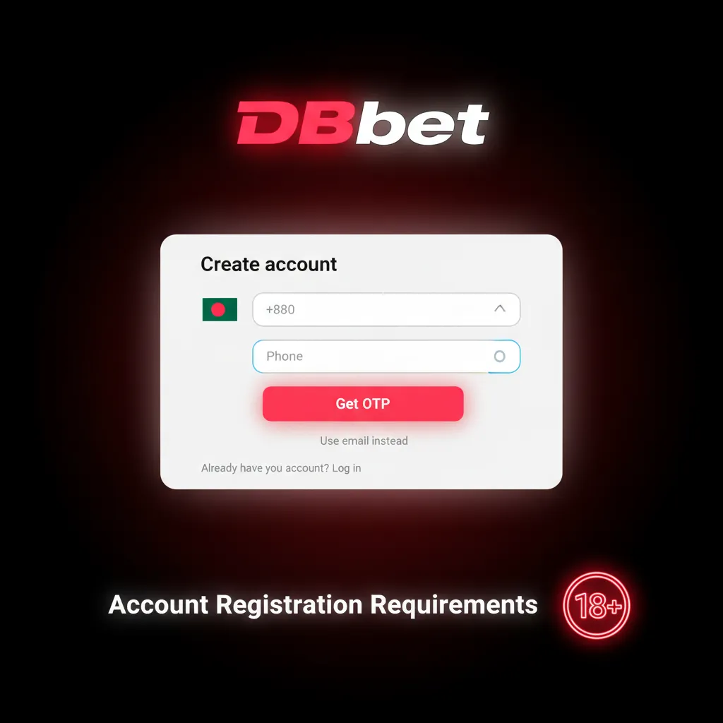 Checklist: account registration rules—18+, real data, one account, BD phone & email, accept T&C, complete KYC/AML.