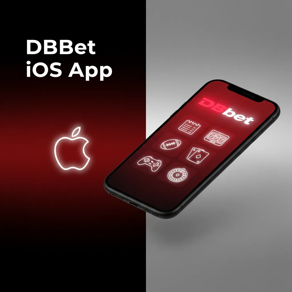 DBBet iOS app for iPhone and iPad with sports, live bets, slots, live tables; free; requires iOS 12+ and 150 MB.