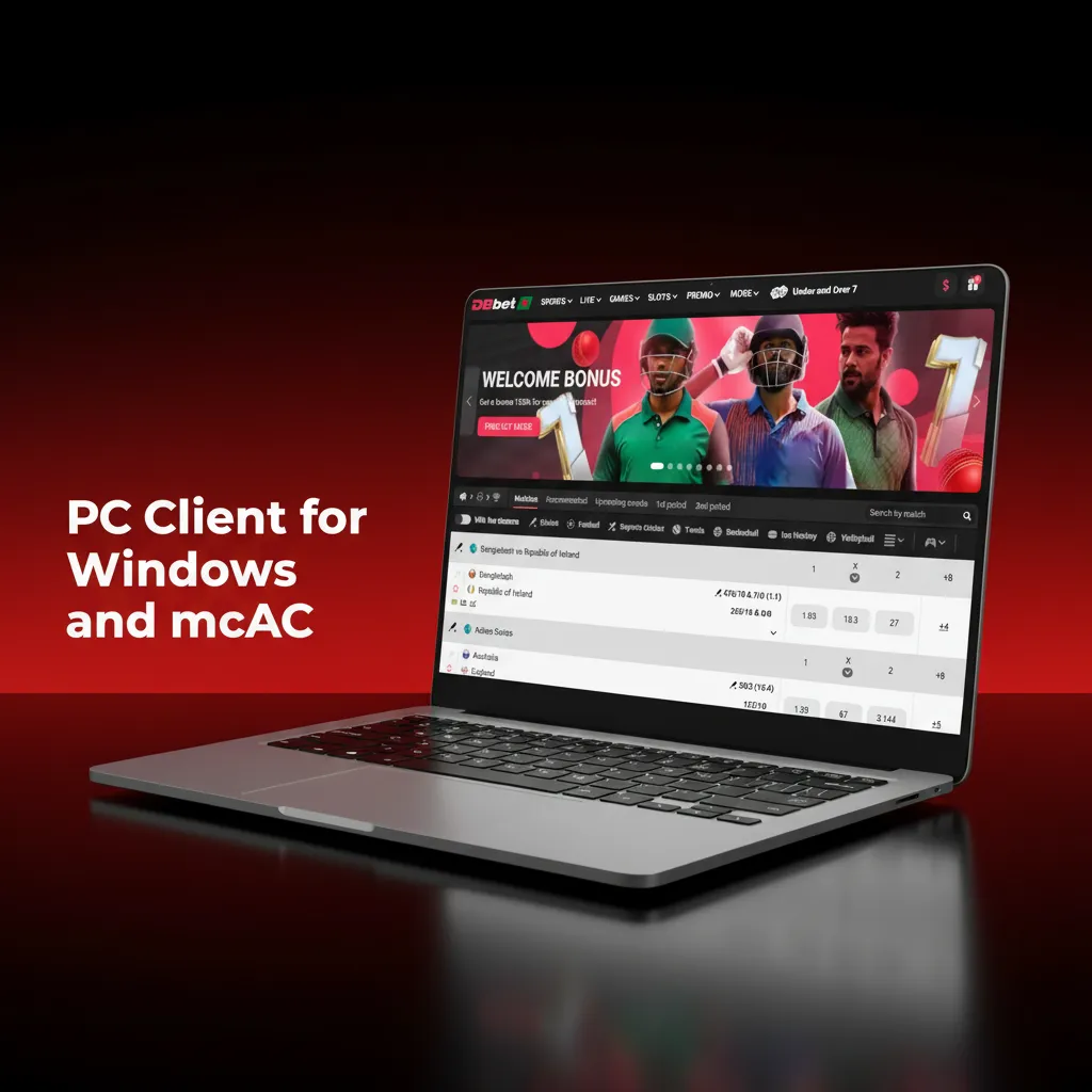 No PC client needed; use a modern browser on Windows or macOS to bet and play.