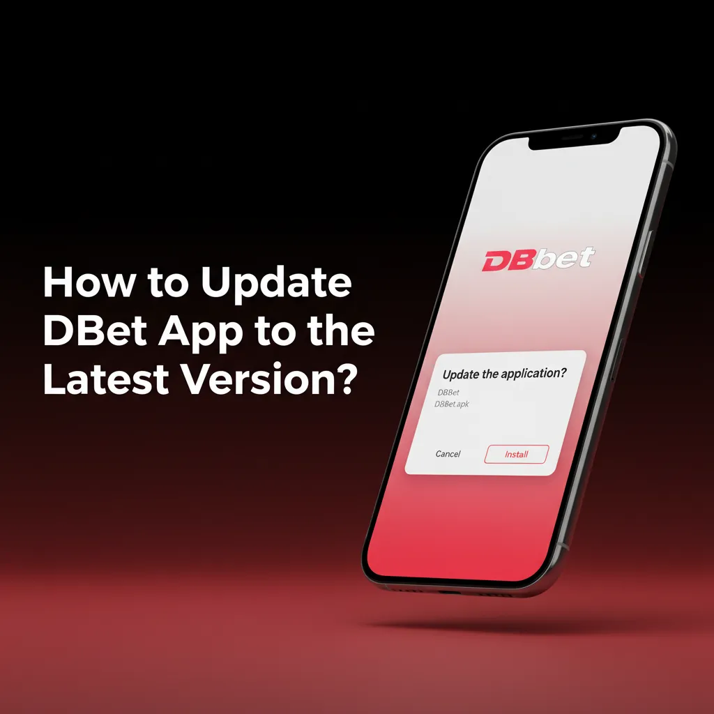 Guide to update DBBet: Android: download APK, allow unknown apps; iOS PWA auto-updates. Refresh app; check build in Settings